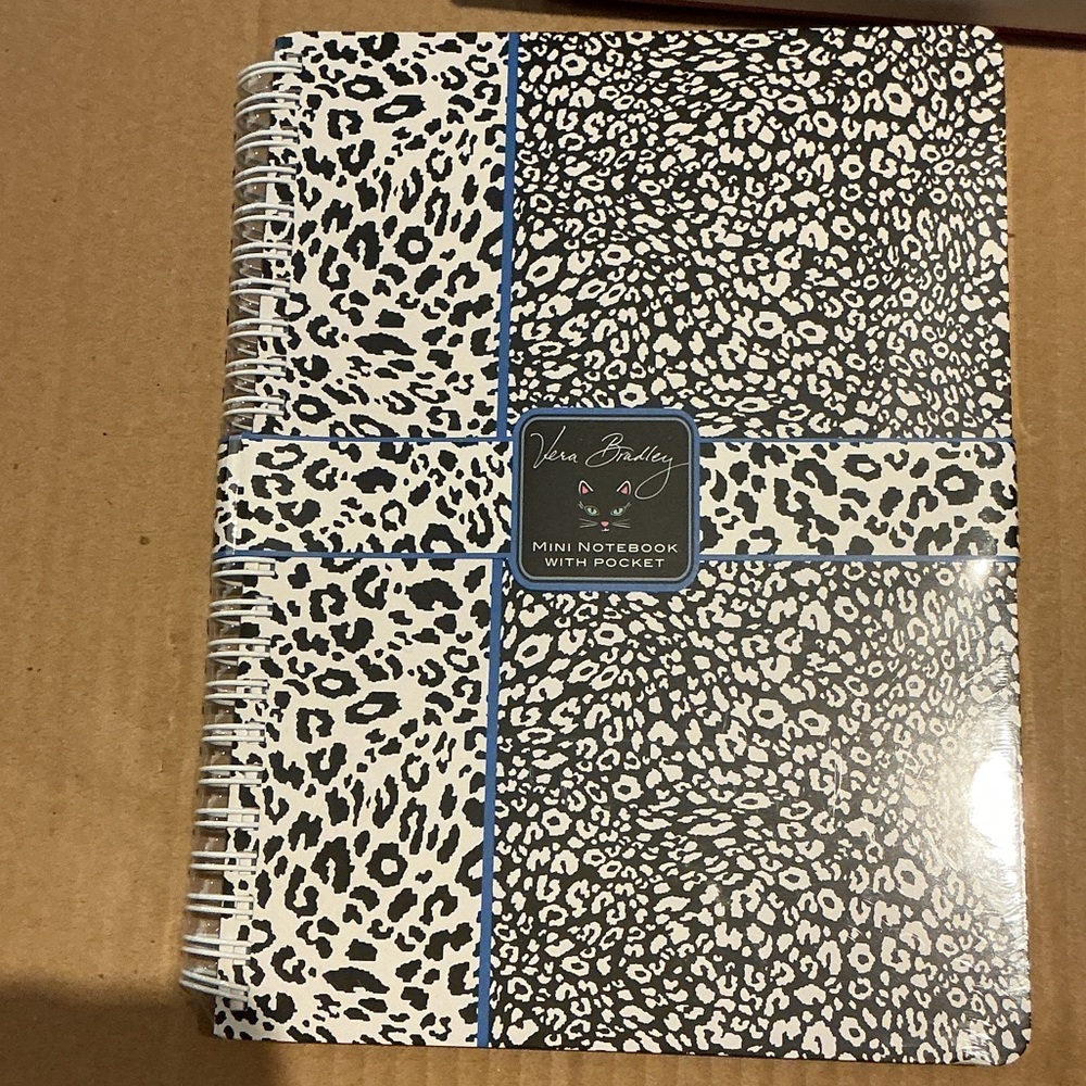 Vera Bradley Black and Blue Stationery Collection - Picture 2 of 6